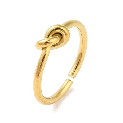 Anillo nudo Maria desatadora acero chapa